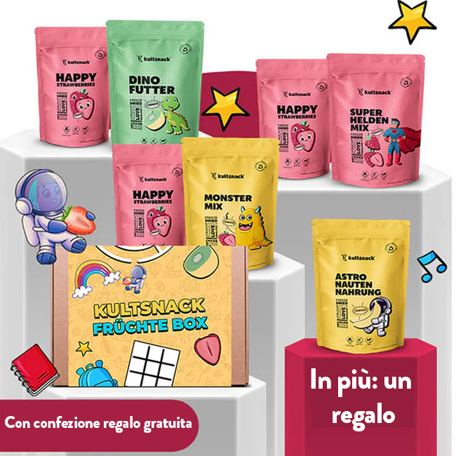 Scatola di Frutta per Bambini