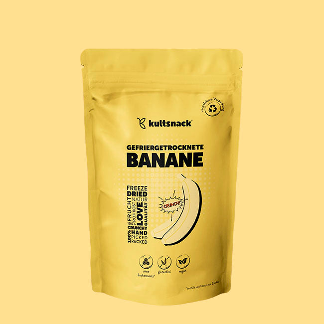 Gefriergetrocknete-Banane-Vorteilsgröße