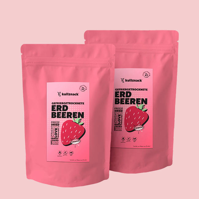 Gefriergetrocknete-Erdbeeren-Familygröße