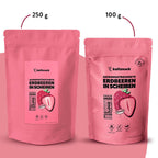 Fragole liofilizzate a fette 350g (250g + 100g)