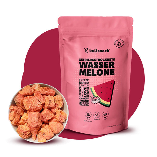 Gefriergetrocknete-Wassermelone