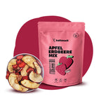 Gefriergetrocknete-Apfel-Erdbeere-Mix