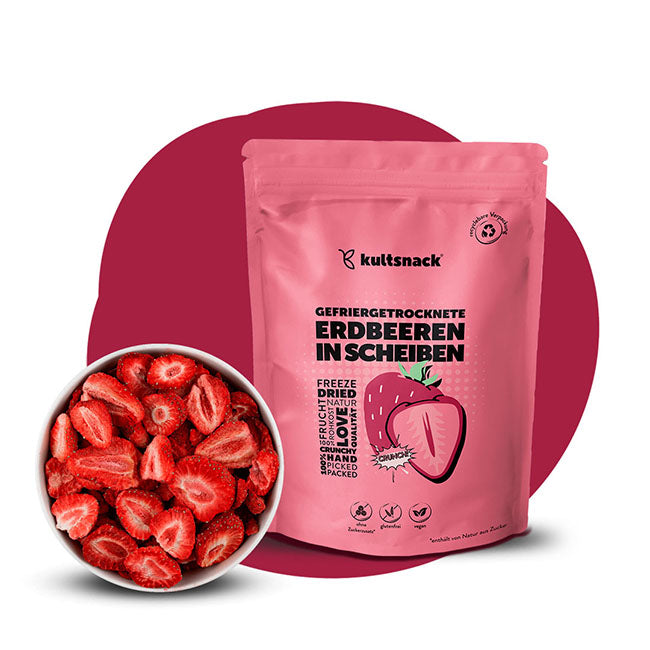 Gefriergetrocknete-Erdbeeren-in-Scheiben