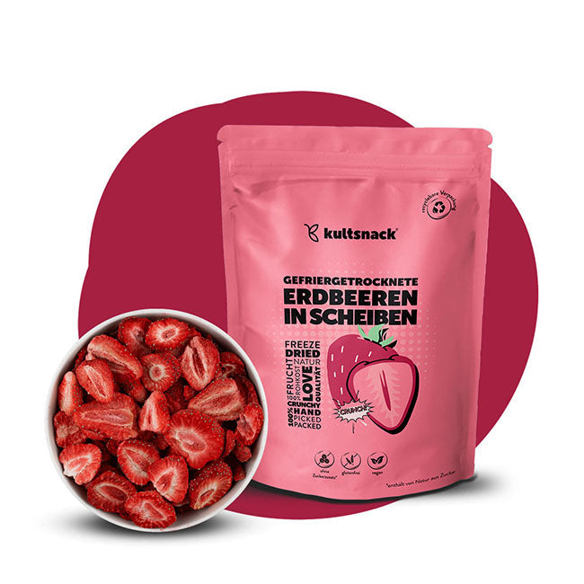 Erdbeeren
in-Scheiben-Gefriergetrocknete-Fruechte