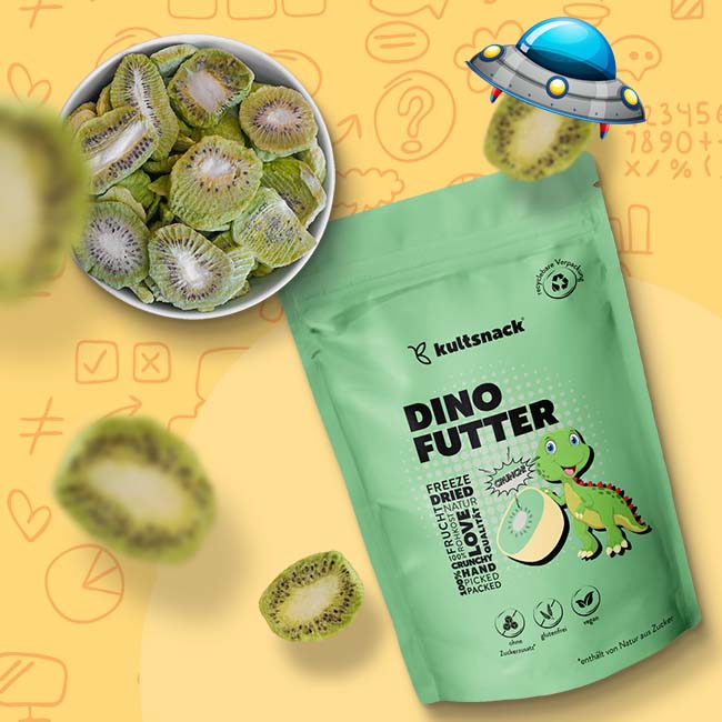 Gefriergetrocknete-Kiwi