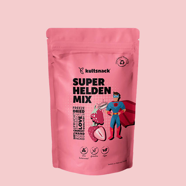Gefriergetrocknete-Superhelden-Mix-Startgröße