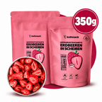 Fragole liofilizzate a fette 350g (250g + 100g)