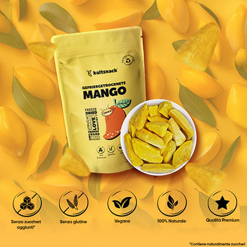 Gefriergetrocknete Mango